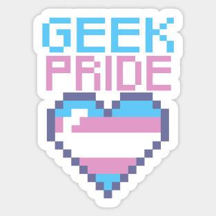 Geek Pride - TransSexual Pride Sticker